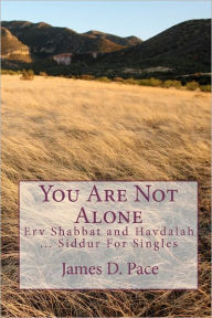Title: You Are Not Alone: Erv Shabbat to Havdalah ... Siddur For Singles, Author: James D Pace