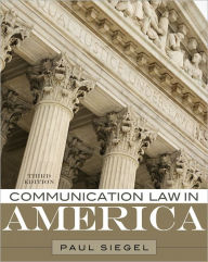 Communication Law in America / Edition 3