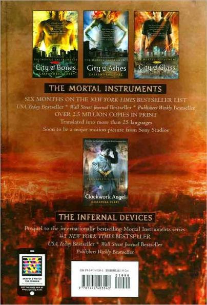 City of Fallen Angels (The Mortal Instruments Series #4)