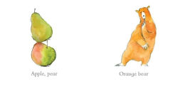 Alternative view 2 of Orange Pear Apple Bear