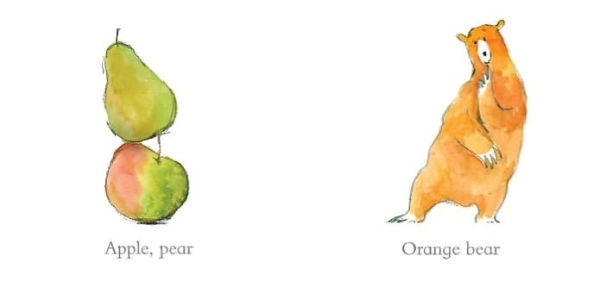 Orange Pear Apple Bear