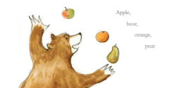 Alternative view 3 of Orange Pear Apple Bear