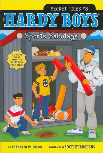Sports Sabotage (Hardy Boys Secret Files Series #8)