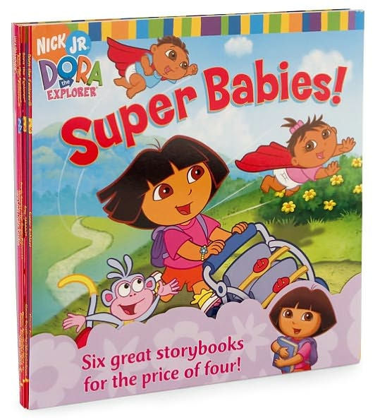 Nick 8x8 Value Pack 1 Dora Loves Boots; Dora Saves Crystal Kingdom