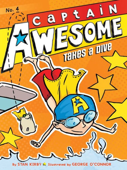 Captain Awesome Takes a Dive (Captain Awesome Series #4)