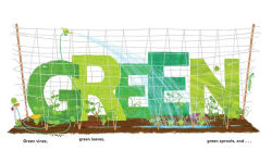 Alternative view 8 of Little Green Peas: A Big Book of Colors