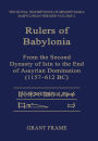 Rulers of Babylonia - Rimb 2