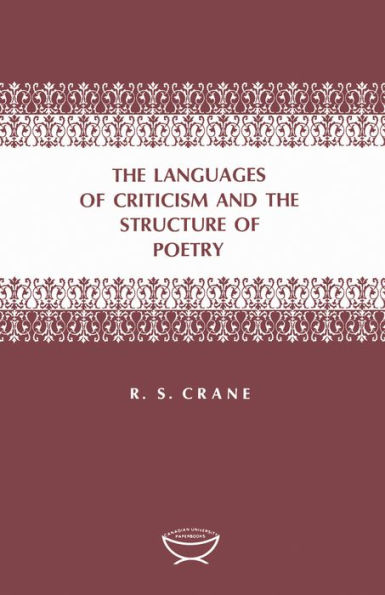 The Languages of Criticism and the Structure of Poetry