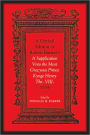 Critical Edition of Robert Barnes's A Supplication Vnto the Most Gracyous Prince Kynge Henry The. VIIJ. 1534