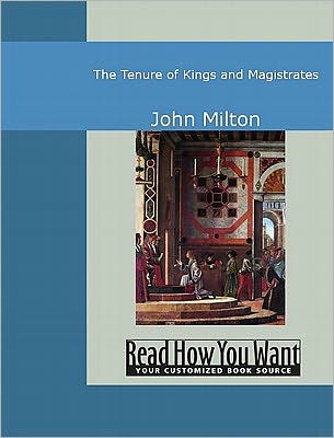 Tenure of Kings and Magistrates