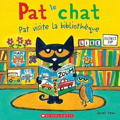 Pat visite la bibliothèque (Pat le chat)