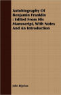 Autobiography Of Benjamin Franklin