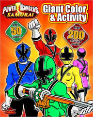 Power Rangers Giant Coloring