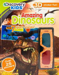 DISCOVERY 3D STICKER DINOSAURS