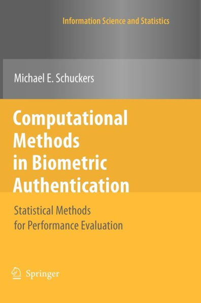 Computational Methods in Biometric Authentication: Statistical Methods for Performance Evaluation