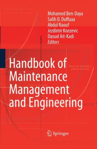 Title: Handbook of Maintenance Management and Engineering, Author: Mohamed Ben-Daya