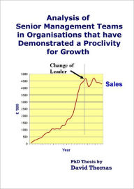 Analysis of Senior Management Teams that Have Demonstrated a Proclivity for Growth