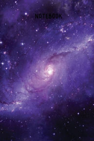 Title: Notebook Purple Spiral Galaxy: A Simple Lined Space Galaxy Themed Notebook, Author: Sticky Lolly