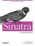 Alternative view 1 of Sinatra: Up and Running