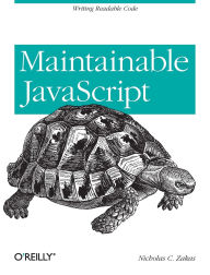 Title: Maintainable JavaScript, Author: Nicholas Zakas