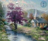 2012 Thomas Kinkade Painter of Light with Scripture Box Calendar