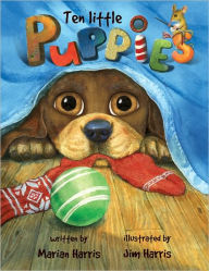 Title: Ten Little Puppies Board Book: An Eyeball Animation Book, Author: Marian Harris