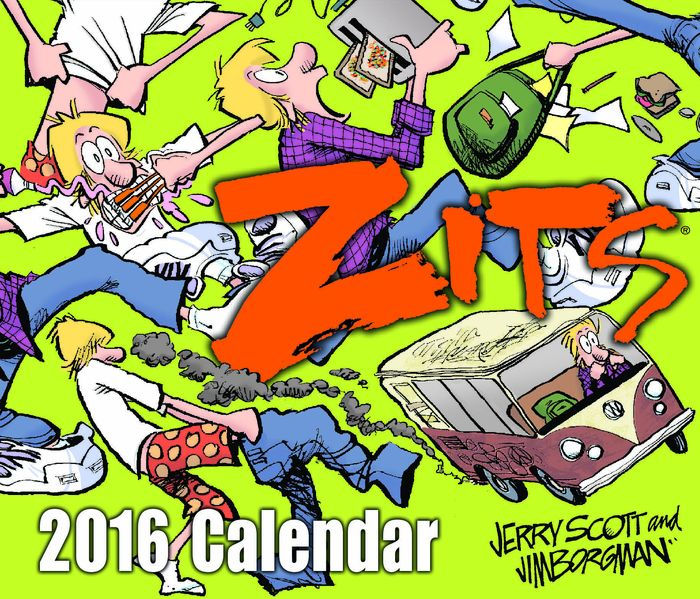 Zits 2016 Day To Day Calendar By Jerry Scott Jim Borgman Nook Book Ebook Barnes And Noble®