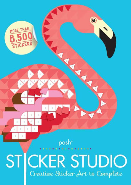 Sticker by Number: Calming Creatures