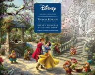 Title: Disney Dreams Collection Thomas Kinkade Studios Disney Princess Coloring Poster, Author: Thomas Kinkade