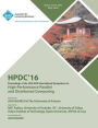 HPDC 16 25th International Symposium on High Performance Parallel & Distributed Computing