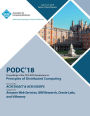 PODC '18: Proceedings of the 2018 ACM Symposium on Principles of Distributed Computing