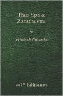Thus Spake Zarathustra - 1st Edition