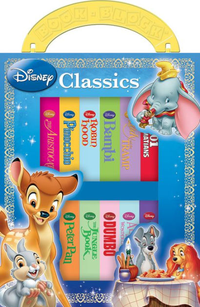Disney Bedtime Stories 12 Board Book Block By Publications International Staff Hardcover 