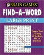 Brain Games Fina A Word Large Print