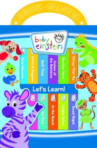 Baby Einstein 12 Board Book Block Set
