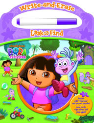 Dora: Write & Erase Look & Find