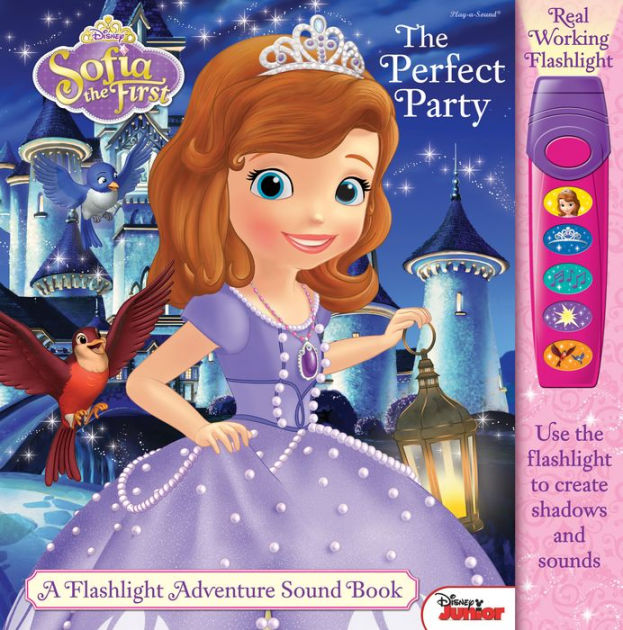 Sofia The First The Perfect Party A Flashlight Adventure Book by