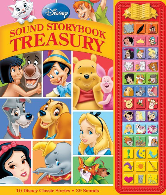 Disney Sound Book Treasury: 30 Disney Classic Stories + 39 Sounds By ...