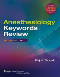 Anesthesiology Keywords Review / Edition 2