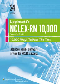 Title: Lippincott's NCLEX-RN 10,000 - Powered by PrepU, Author: Lippincott Williams & Wilkins