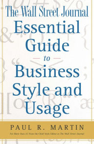 Title: The Wall Street Journal Essential Guide to Business St, Author: Paul Martin