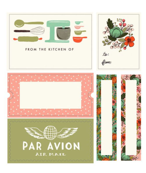 Botanicals Labels & Stickers: 150 Elegant Adhesives for Home and Gift-Giving