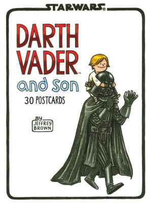 Darth Vader and Son Postcard Book