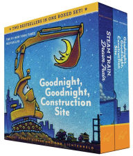 Title: Goodnight, Goodnight, Construction Site and Steam Train, Dream Train Board Books Boxed Set, Author: Sherri Duskey Rinker