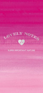 Title: Lovely Notes: Pink Ombre