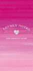Lovely Notes: Pink Ombre