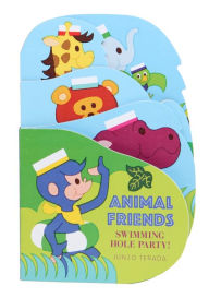 Title: Animal Friends: Swimming Hole Party!: (Animal Books for Toddlers, Jungle Animal Board Book), Author: Junzo Terada