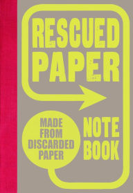 Title: Rescued Paper Notebook, hardcover