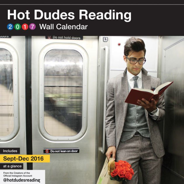Hot Dudes Reading 2017 Wall Calendar by Hot Dudes Reading, Calendar