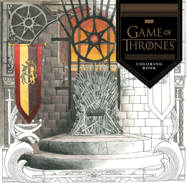 HBO's Game of Thrones Coloring Book: (Game of Thrones Accessories, Game of Thrones Party Gifts, GOT Gifts for Women and Men)